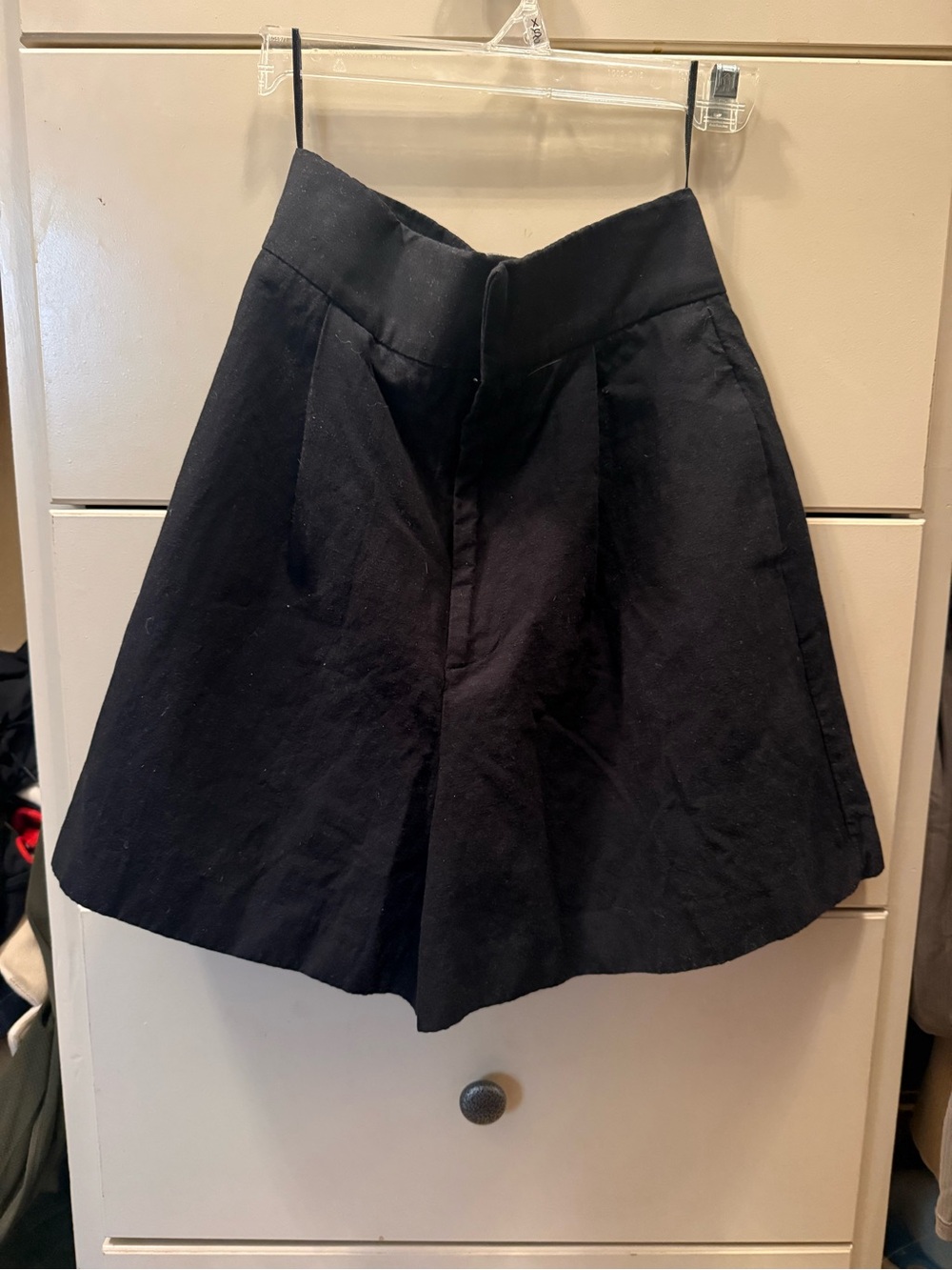 Zara Black A-Line Shorts